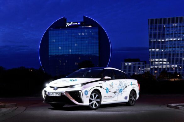Der Toyota Mirai. Der Toyota Mirai.