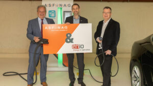 v. l. n. r.: ASFINAG-Vorstand Josef Fiala, ENIO CTO Markus Litzlbauer und ENIO CEO Michael Viktor Fischer