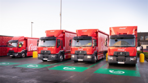 Coca-Cola Europacific Partners (CCEP) wird 30 Elektro-Lkw für die Auslieferung der "letzten Meile" an lokale Kunden in Belgien einsetzen.