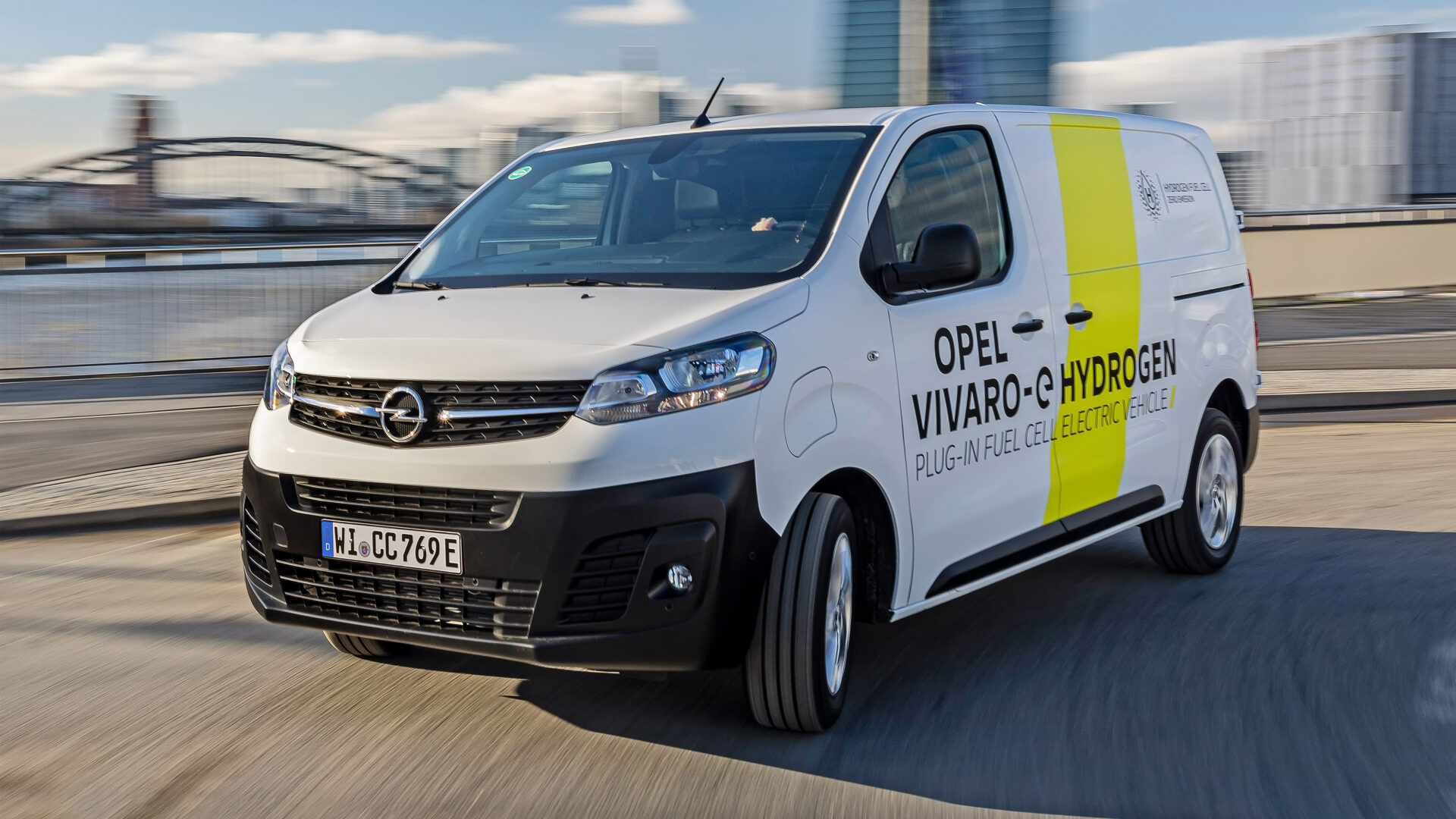 Der Opel Vivaro-e Hydrogen mit Wasserstoff-Technologie